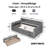 Aghwith Twin Size Upholstered Velvet Daybed with 2 Drawers - Space Maximization, No Box Spring Needed-1265889595