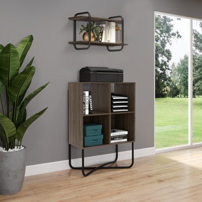 Nhyla Geometric Bookcase