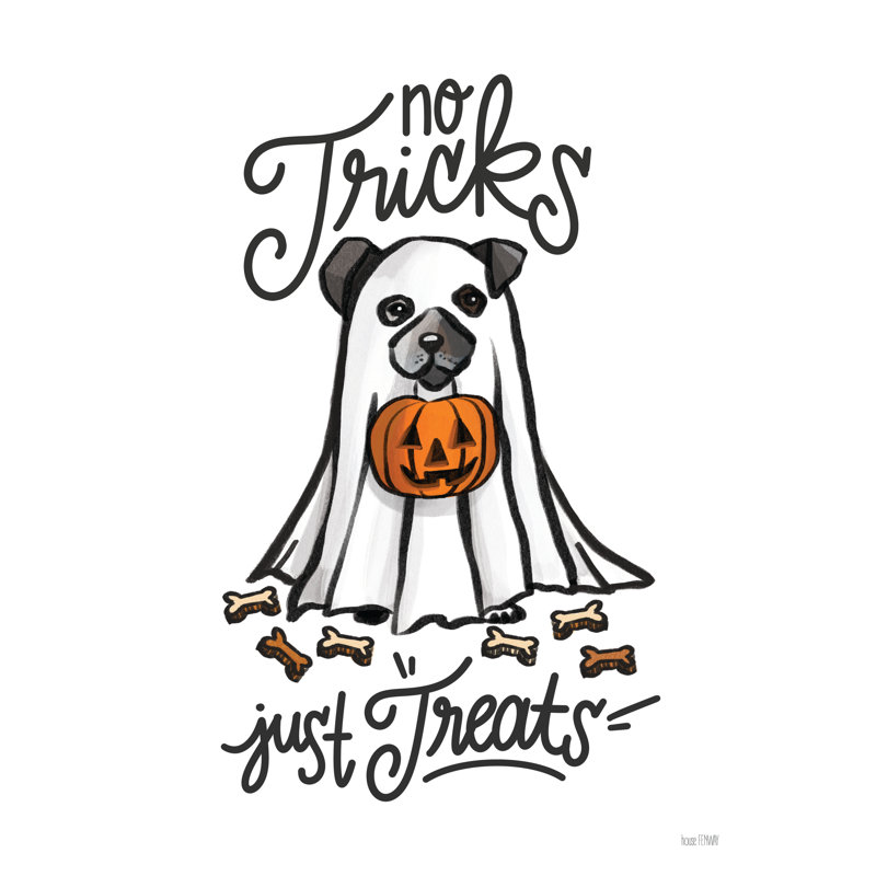 No Tricks, Just Treats, H 36 po x l 24 po