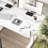 Tempered Glass Top Height Adjustable Standing Desk, Computer Desk with Drawer and USB Charge-1006698346-1008077183