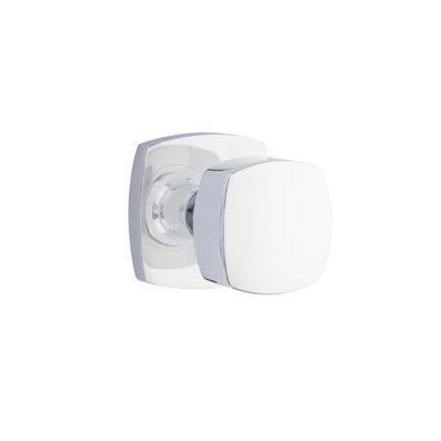 Passage Freestone Knob with Urban Modern Rose