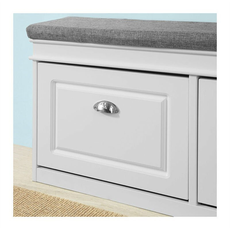 8 Pair Shoe Storage Bench