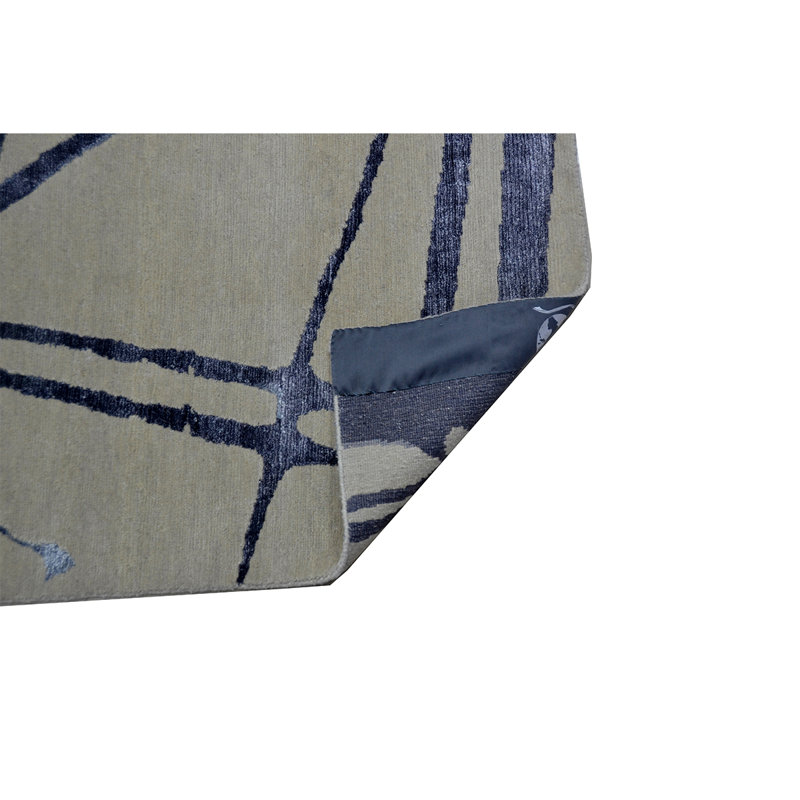 Abstract Area Rug, Rectangle 6' x 9'
