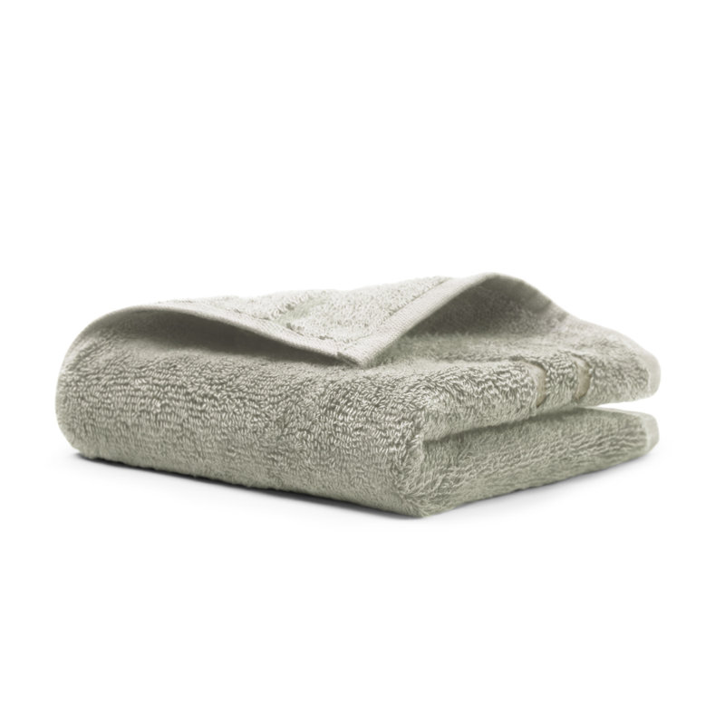 Cariloha - débarbouillette extra lisse - Viscose - 12 po x 12 po , Gris