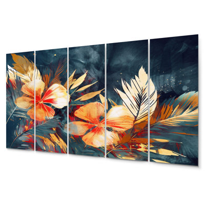 Plants & Flowers Wall Decor on Metal