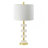 13X13x26" Marble Table Lamp