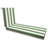 Meridian Outdoor Chaise Lounge Cushion – Weather-Resistant, Reversible, Plush Comfort-634954855-634954645