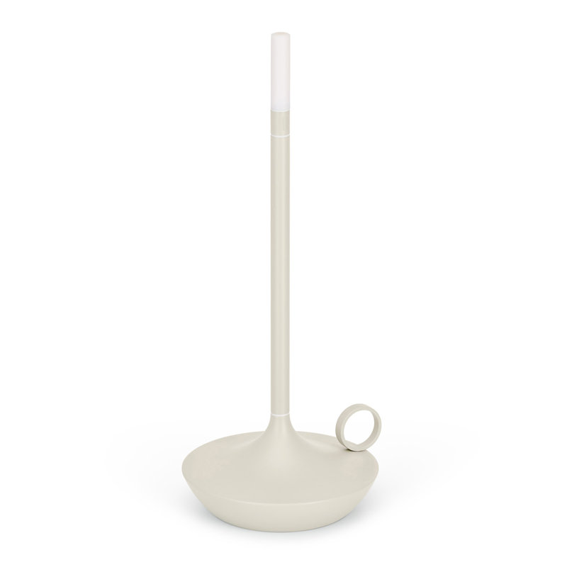 Mist Gray Cordless Rechargeable LED Table Lamp