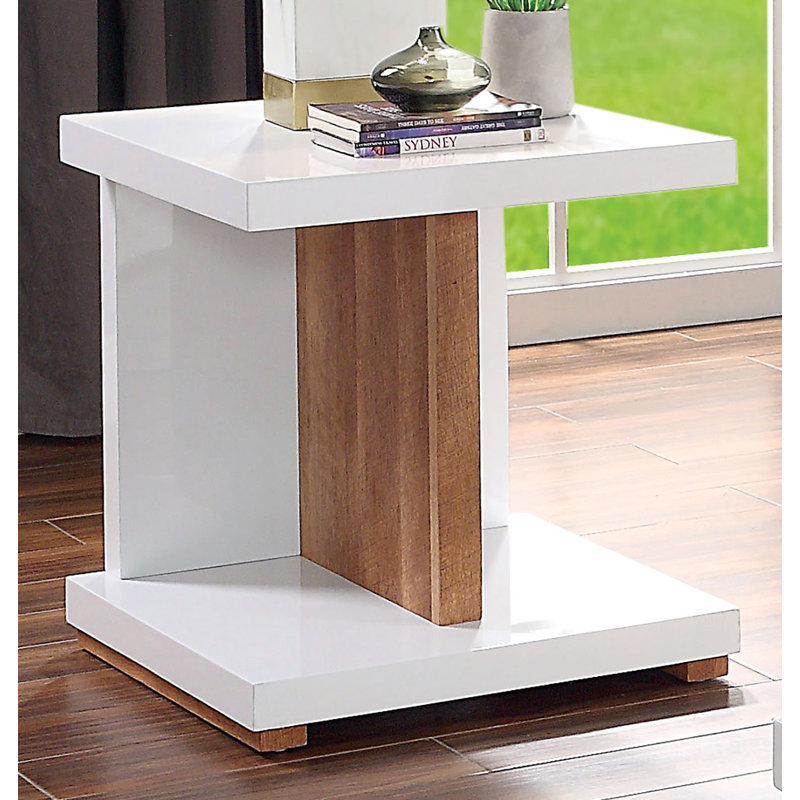 Galt Solid Wood Top End Table