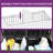 YITA 150 Gallon Large Outdoor Storage Deck Box with Built-in Divider-99170859