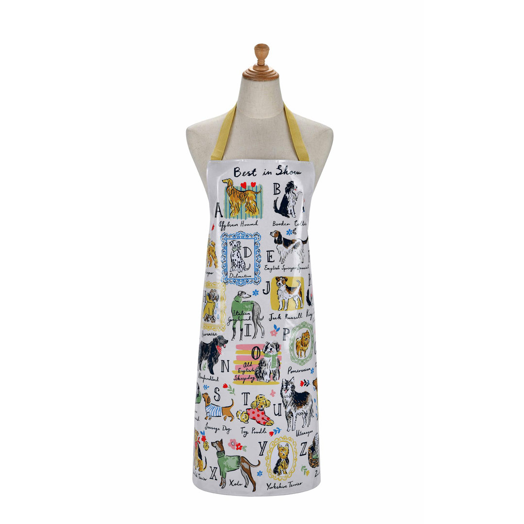 Best In Show Animal Print Cotton Bib Apron