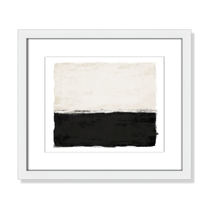 Midnight II - Landscape Version Print par Natalie Carpentieri, Blanc satiné, L 15 po x H 13 po, Imprimé mat