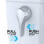 Aquia® IV Arc 1.28 GPF S7 Elongated Two-Piece Toilet (Seat Included)