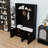 Chic Arched Mudroom Hall Tree with Adjustable Shelves and Hooks-932315385