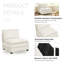 Fauteuil d'appoint sans accoudoirs Lauretta-130047772