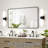 Set of 2 Hardwired Modern Bathroom Wall Sconces - Milky White Glass for Mirror & Hallway-377780961
