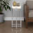 Framed Stone Top Accent Table With Metal Base-475298988
