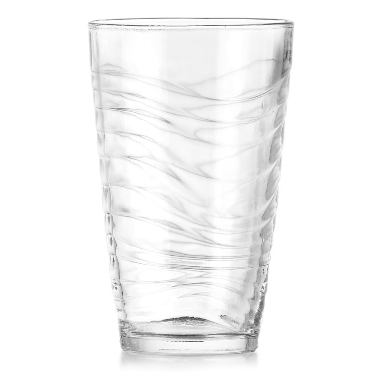 Libbey Classic 16-Piece Glass Tumbler and Rocks Set Clear