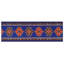 Tapis bleu marine Southwestern-1006952250