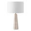 Lampe de table en travertin Charay