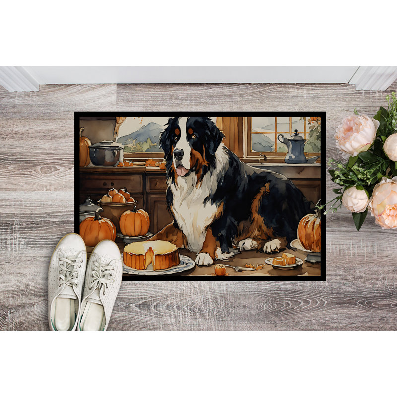 Koenraad Non-Slip Halloween Doormat, 24" W x 36" L