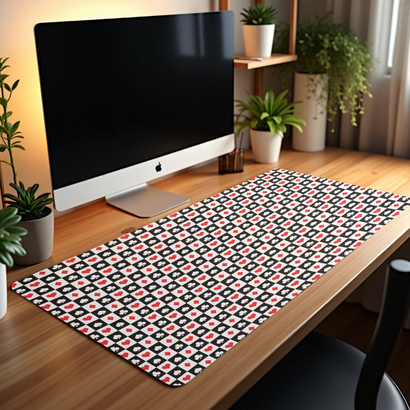 Polyester Desk Pad, 31.5x15.5