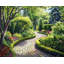Napperon Garden Path