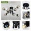 Lustre spoutnik en verre 6 lumières-279664402-279664405