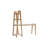 Lesvia 55'' W Rectangle Leaning/Ladder Bookshelf Desk