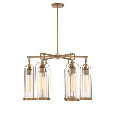 Lustre 6 lumières YASMIN