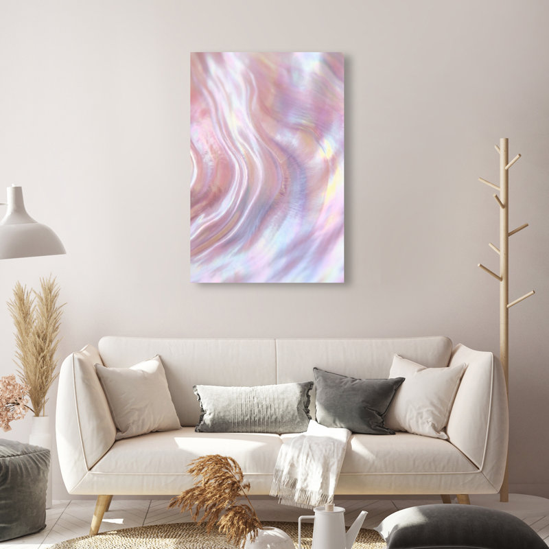 Iridescent Wave Print by Oliver Gal, 15"H x 10"W, Gallery Wrapped