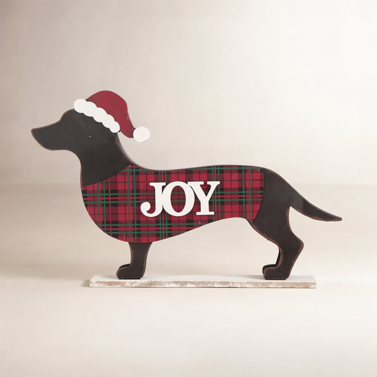 Wooden Dachshund Porch Sign