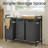 Laundry Hamper with 3 Pull-Out and Removable Bags-122919467