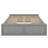Wood Platform Bed Frame With Drawers