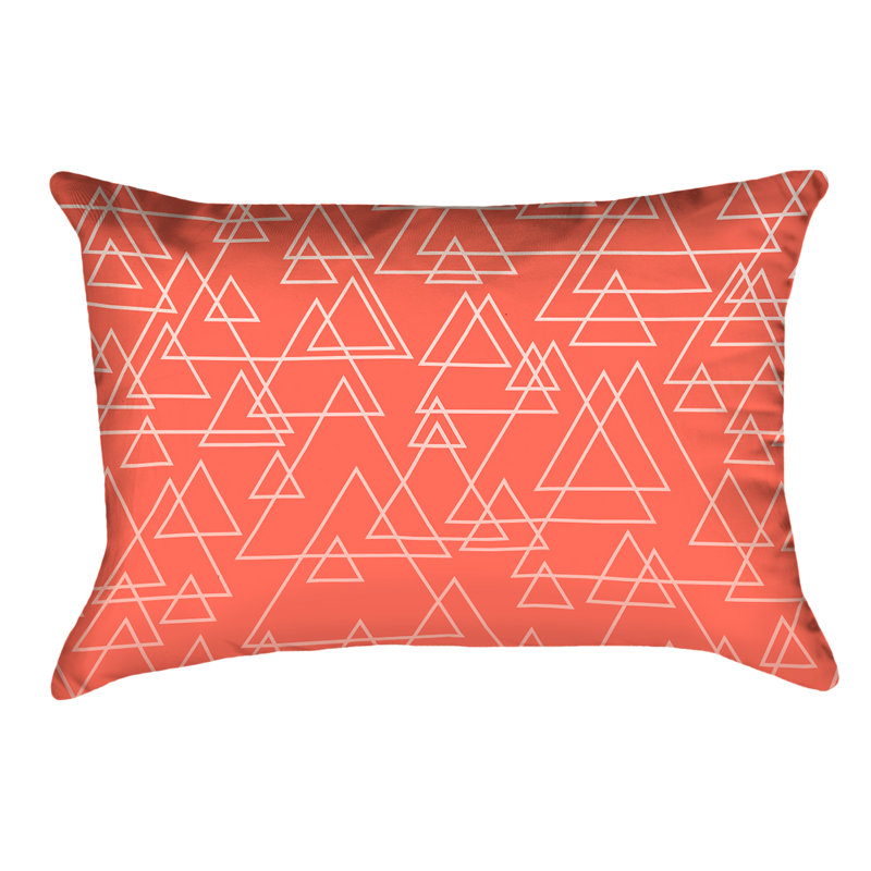 Coussin lombaire intérieur / extérieur Katelyn Elizabeth, Orange