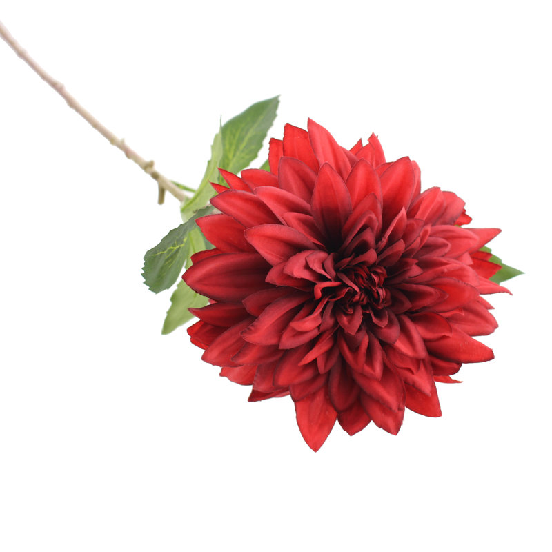 Faux Silk Dahlia Arrangement, Red