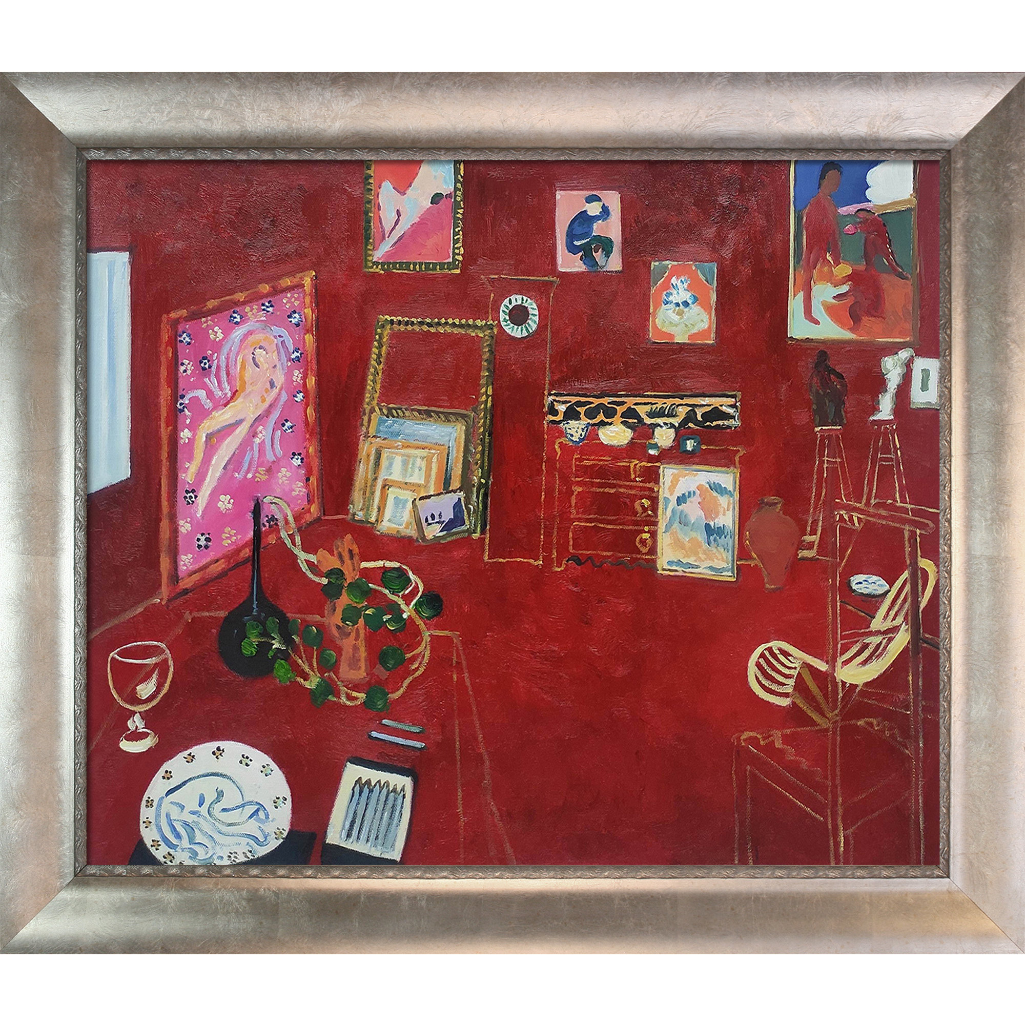 Matisse Red Heart Print– Stanley Street Studio