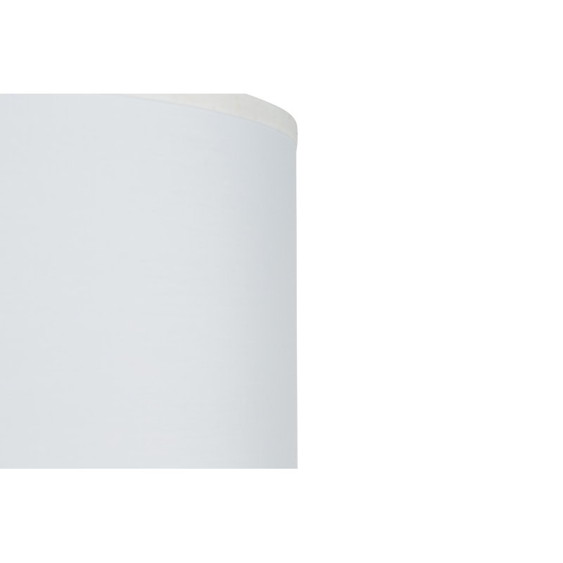Luca Blue Ceramic Table Lamp with Linen Shade