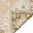 Auburn One-of-a-Kind Runner 3'8" X 8'3" Runner Area Rug Orange/Taupe/Brown/Aqua