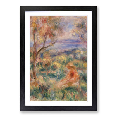 Seated Woman Vol.2 by Pierre-Auguste Renoir - Picture Frame Painting