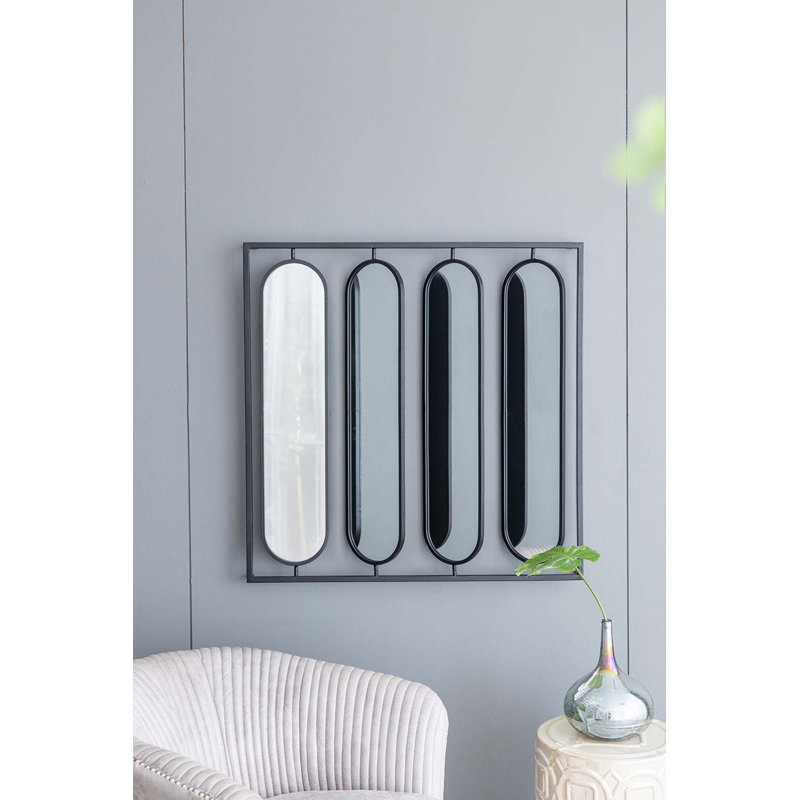 36"Large Four Oval Wall Mirror