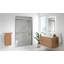 Cabine de douche rectangulaire encadrée avec siège et base Madison l 60 po x H 84,5 po-27196648