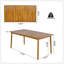 Table de salle à manger d'extérieur Visola
