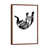 Classic Brown Wood Framed
