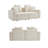 78.7" Modular Sofa Upholstered Sponge Foam Couch Loveseat-549065926