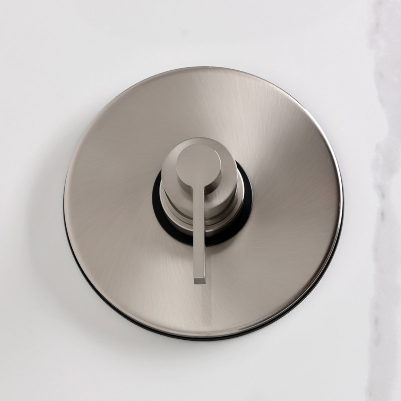 Kingston Brass NuvoFusion Single-Handle Pressure Balanced Shower Faucet, Brushed Nickel
