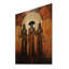 Art tribal amérindien, vision tribale I sur bois-1971027231