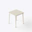 Table carrée Table de cour extérieure Table de salle à manger en plein air Villa-1958918896