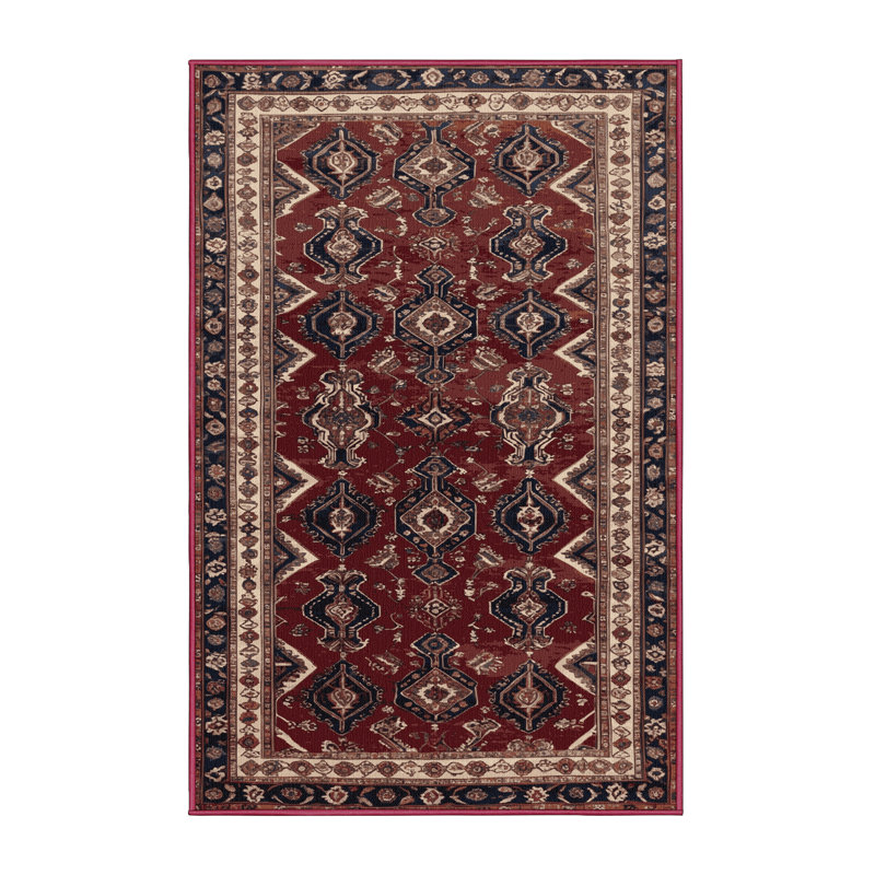 Tapis brun lavable à la machine, Rectangulaire 2 pi x 3 pi