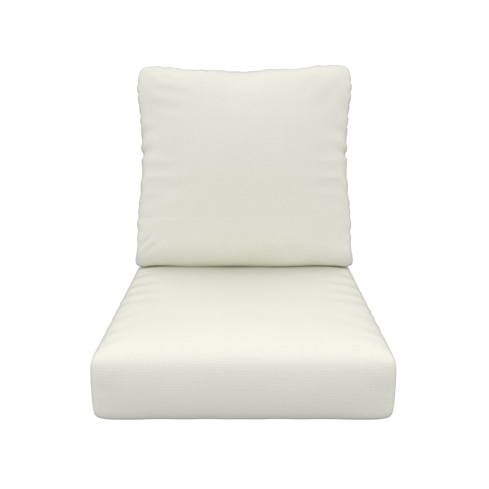 Amala 22" Sunbrella® Seat and Back Cushion, Canvas Natural Sunbrella® Canvas